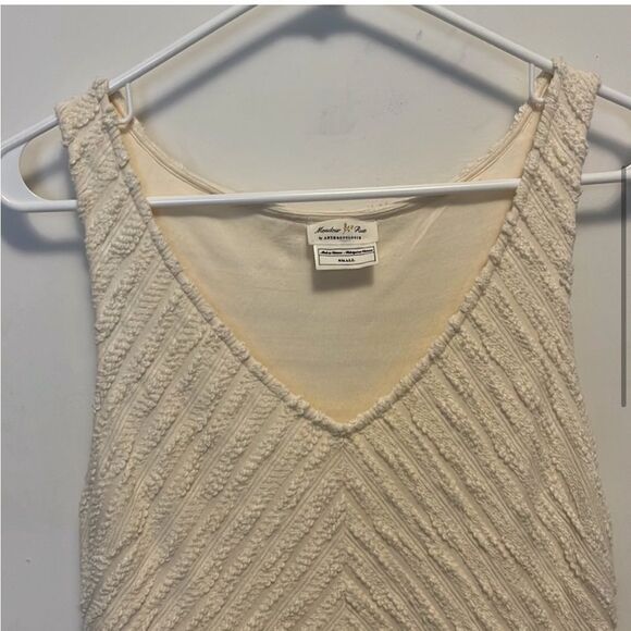 Anthropologie Meadow Rue Florence MIDI Dress in Cream S - Picture 4 of 16